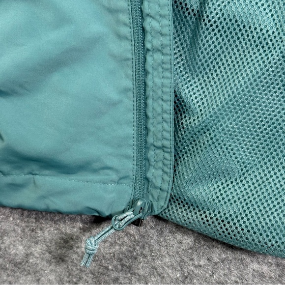 Champion Women's Hooded
Windbreaker Teal Jacket Full Zip
Size X-Small EUC - Picture 13 of 14